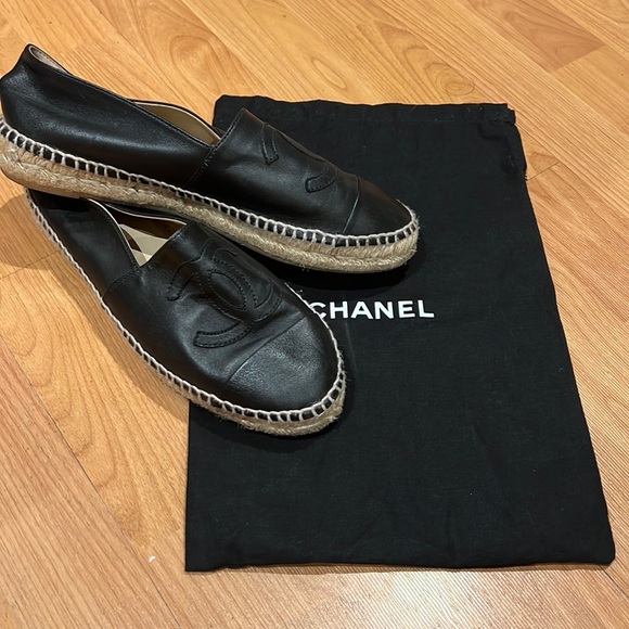 Chanel Espadrillas (good condition) w/dust bag